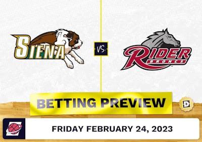 Siena vs. Rider CBB Prediction and Odds - Feb 24, 2023