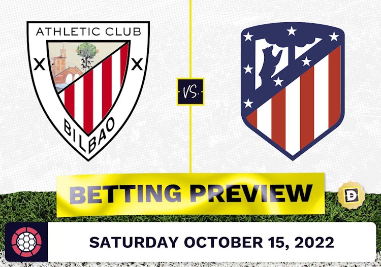 Athletic Bilbao vs. Atletico Madrid Prediction and Odds - Oct 15, 2022