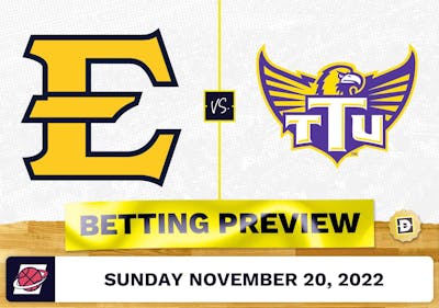 East Tennessee State vs. Tennessee Tech CBB Prediction and Odds - Nov 20, 2022