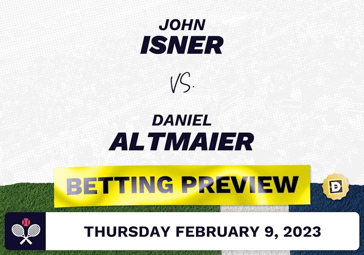 John Isner vs. Daniel Altmaier Predictions - Feb 9, 2023