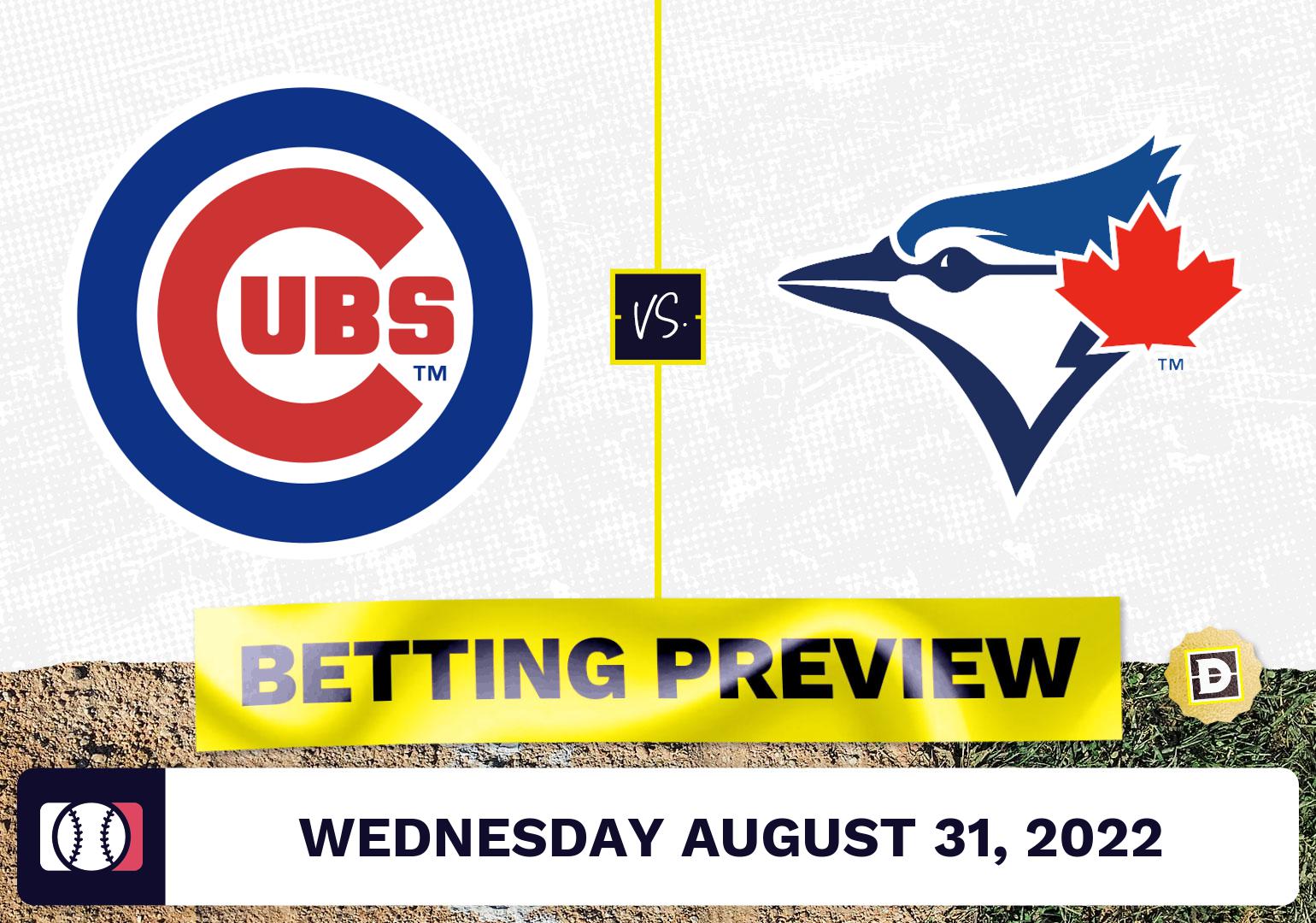 Cubs vs. Blue Jays Prediction and Odds - Aug 31, 2022