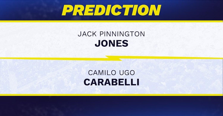 Jack Pinnington Jones vs Camilo Ugo Carabelli Tennis Prediction.