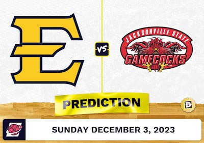 East Tennessee State vs. Jacksonville State Basketball Prediction - December 3, 2023