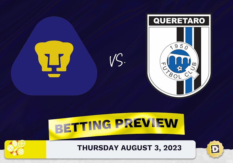 U.N.A.M.- Pumas vs. Queretaro Prediction and Odds - August 3, 2023