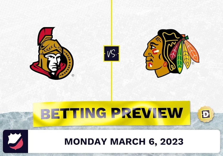 Senators vs. Blackhawks Prediction and Odds - Mar 6, 2023