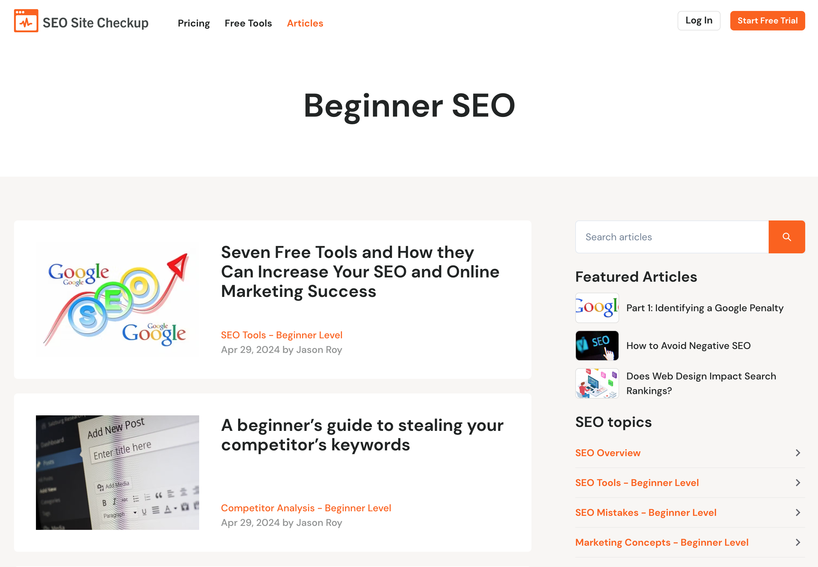 SEO Site Checkup image