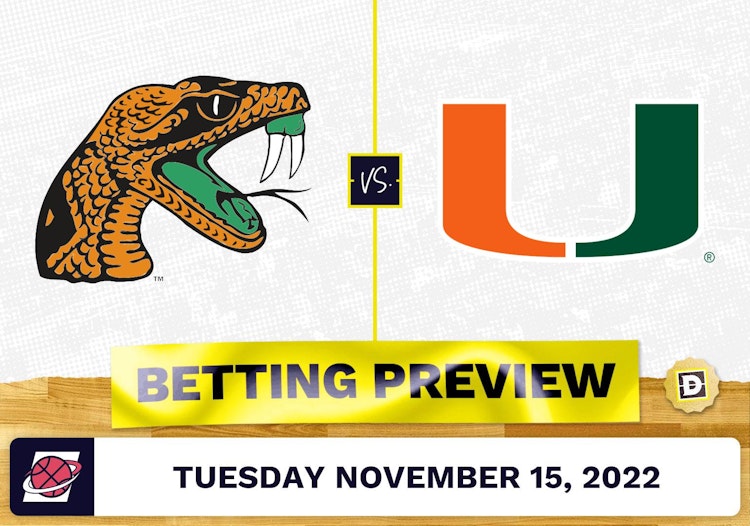 Florida A&M vs. Miami (FL) CBB Prediction and Odds - Nov 15, 2022