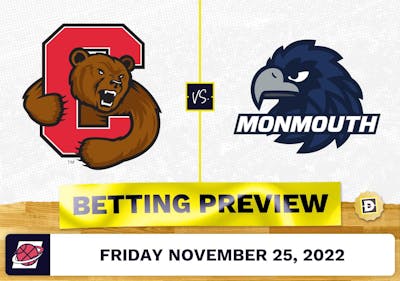 Cornell vs. Monmouth CBB Prediction and Odds - Nov 25, 2022