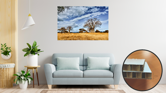 Impression sur panneau Reboard 10mm