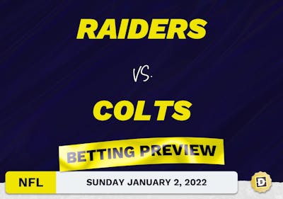 Raiders vs. Colts Predictions and Odds - Jan 2, 2022