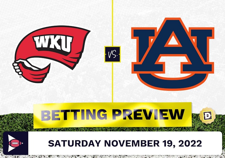 Western Kentucky vs. Auburn CFB Prediction and Odds - Nov 19, 2022