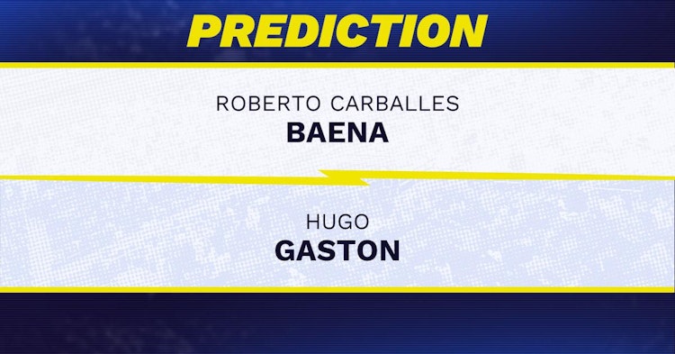 Roberto Carballes Baena vs Hugo Gaston Tennis Prediction.