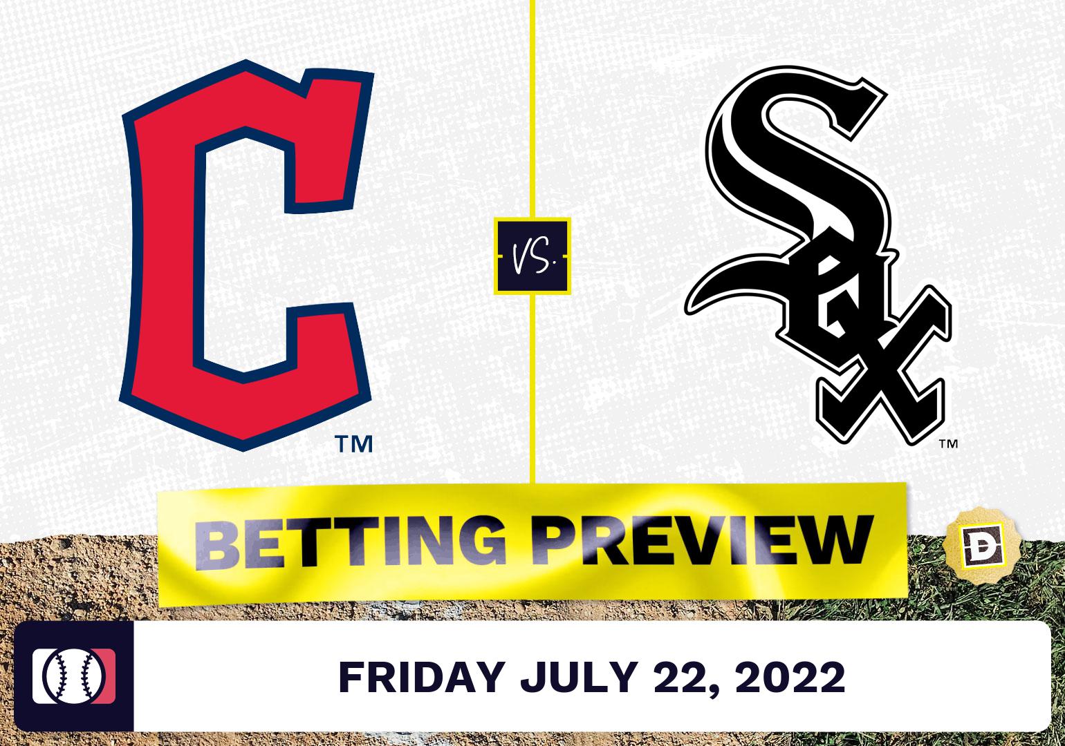 Guardians vs. White Sox Prediction and Odds - Jul 22, 2022