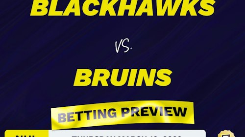Blackhawks vs. Bruins Predictions and Odds - Mar 10, 2022