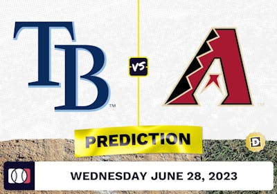 Rays vs. Diamondbacks Prediction for MLB Wednesday [6/28/2023]