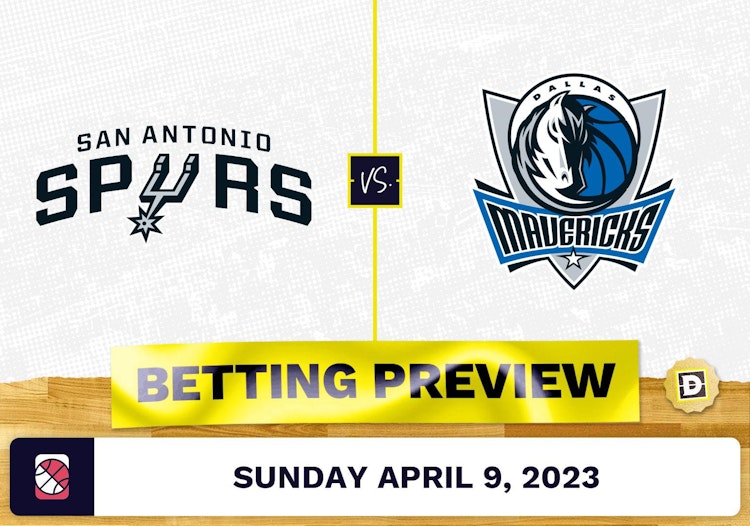 Spurs vs. Mavericks Prediction and Odds - Apr 9, 2023