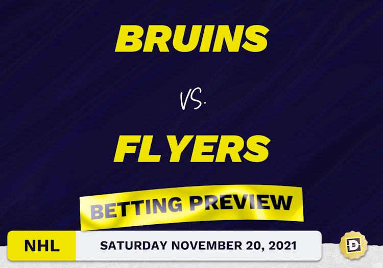 Bruins vs. Flyers Predictions and Odds - Nov 20, 2021