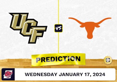 UCF vs. Texas Prediction, Odds, College Basketball Picks [1/17/2024]
