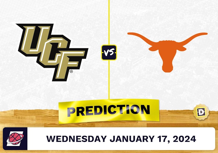 UCF vs. Texas Prediction, Odds, College Basketball Picks [1/17/2024]