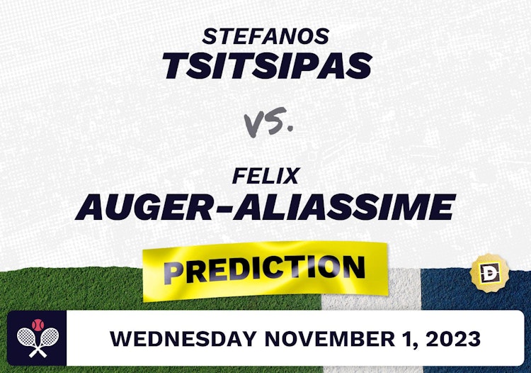 Stefanos Tsitsipas vs. Felix Auger-Aliassime Prediction - ATP Paris 2023