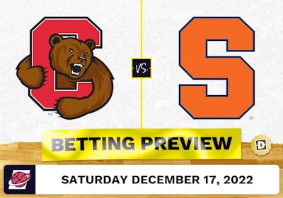 Cornell vs. Syracuse CBB Prediction and Odds - Dec 17, 2022