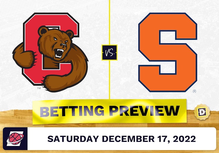 Cornell vs. Syracuse CBB Prediction and Odds - Dec 17, 2022