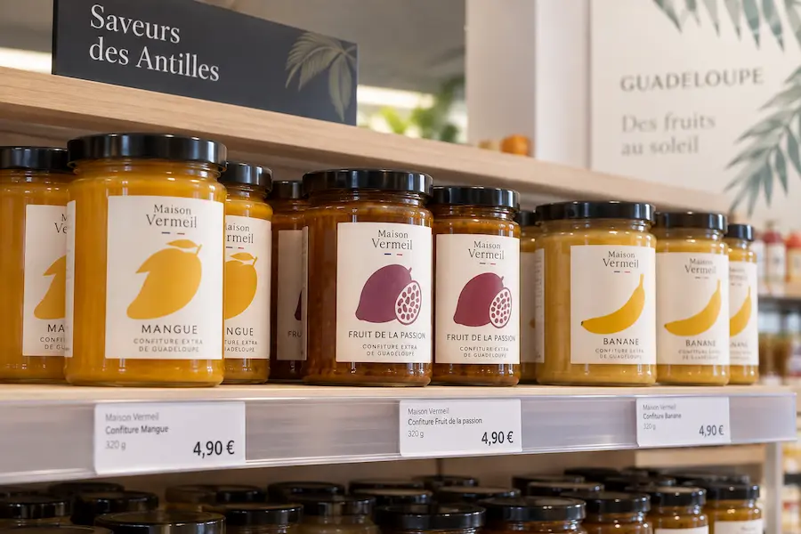 Étiquettes pots de confiture imprimées en rouleau, 123Imprim