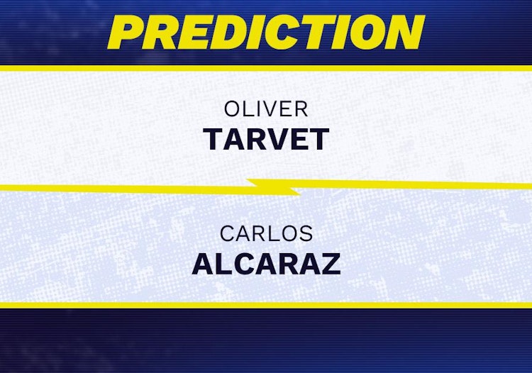 Oliver Tarvet vs Carlos Alcaraz Tennis Prediction.