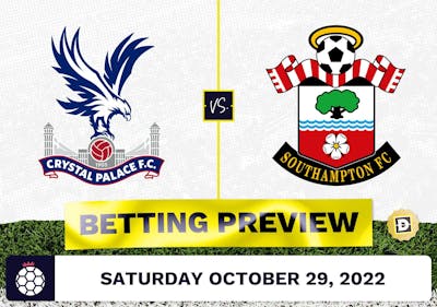 Crystal Palace vs. Southampton Prediction and Odds - Oct 29, 2022