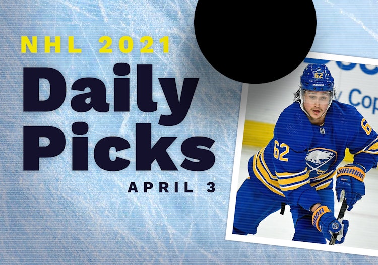 Best NHL Betting Picks and Parlays: Saturday April 3, 2021