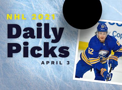 Best NHL Betting Picks and Parlays: Saturday April 3, 2021