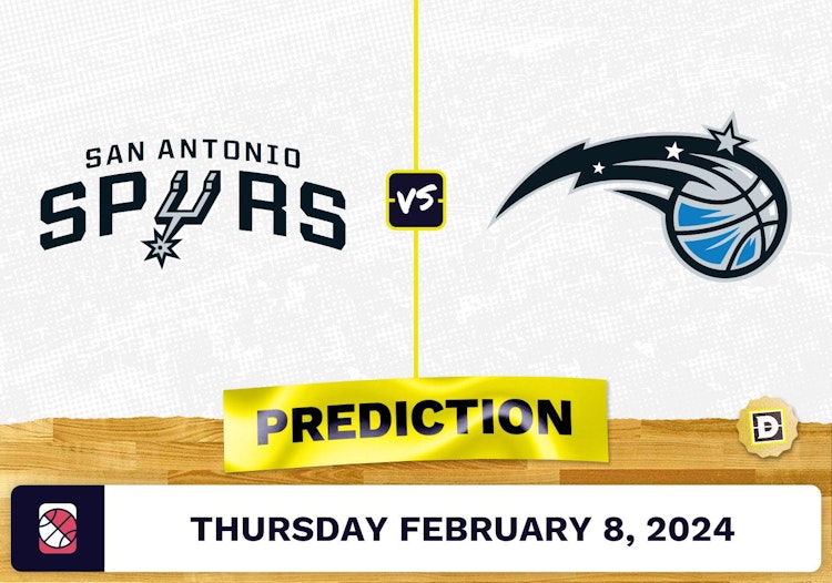 San Antonio Spurs vs. Orlando Magic Prediction, Odds, NBA Picks [2/8/2024]