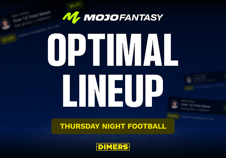 Mojo Fantasy Optimal Lineup - Thursday Night Football: Packers vs. Lions