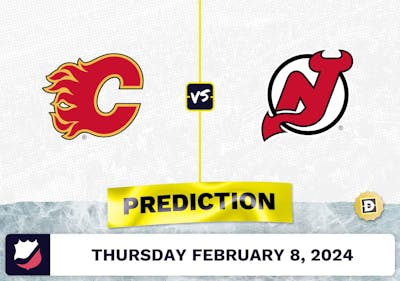 Calgary Flames vs. New Jersey Devils Prediction, Odds, NHL Picks [2/8/2024]