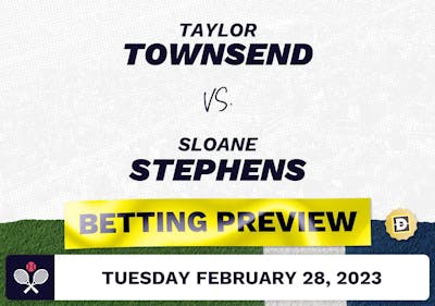 Taylor Townsend vs. Sloane Stephens Predictions - Feb 28, 2023