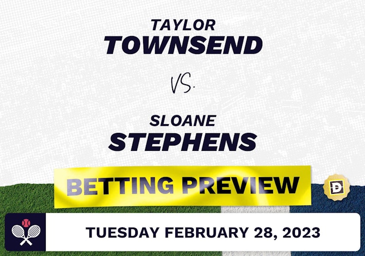 Taylor Townsend vs. Sloane Stephens Predictions - Feb 28, 2023