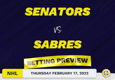 Senators vs. Sabres Predictions and Odds - Feb 17, 2022