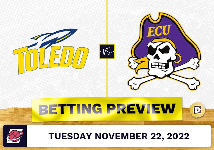 Toledo vs. East Carolina CBB Prediction and Odds - Nov 22, 2022