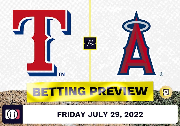 Rangers vs. Angels Prediction and Odds - Jul 29, 2022