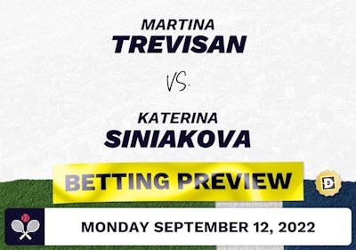 Martina Trevisan vs. Katerina Siniakova Predictions - Sep 14, 2022