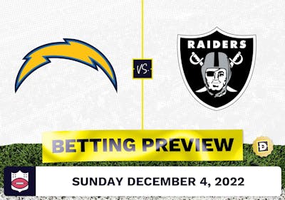 Chargers vs. Raiders Week 13 Prediction and Odds - Dec 4, 2022