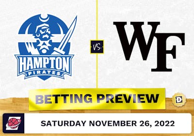Hampton vs. Wake Forest CBB Prediction and Odds - Nov 26, 2022