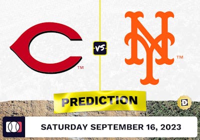 Reds vs. Mets Prediction for MLB Saturday [9/16/2023]