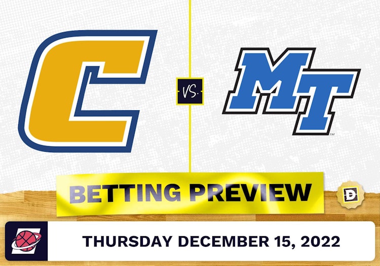 Chattanooga vs. Middle Tennessee CBB Prediction and Odds - Dec 15, 2022