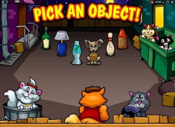 Alley Cats Bonus Game Feature