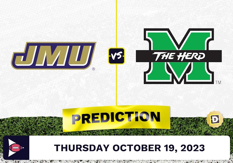 James Madison vs. Marshall CFB Prediction and Odds - October 19, 2023