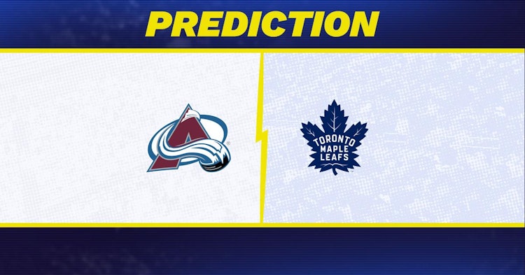 Colorado Avalanche-Toronto Maple Leafs Predictions and Game Preview.