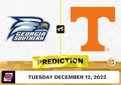 Georgia Southern vs. Tennessee: Prediction, Odds, Picks for College Basketball Tuesday [12/12/2023]