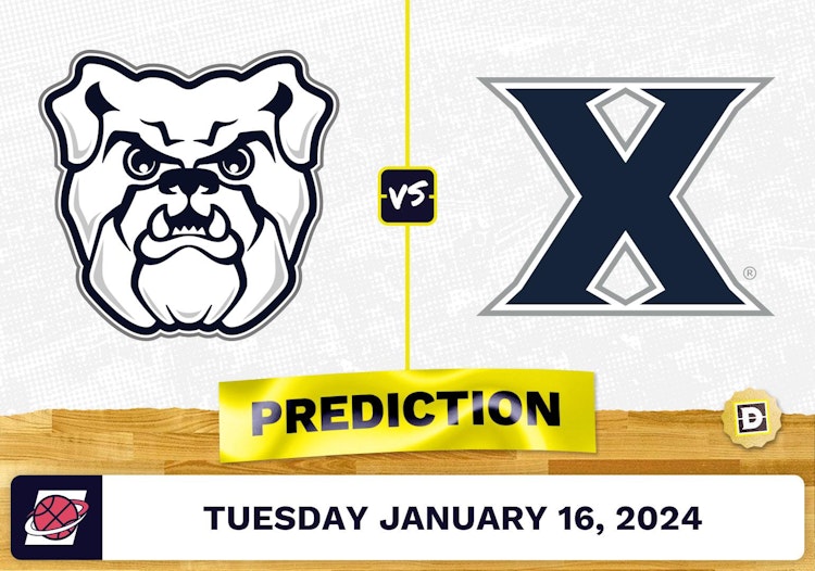 Butler vs. Xavier Prediction, Odds, College Basketball Picks [1/16/2024]