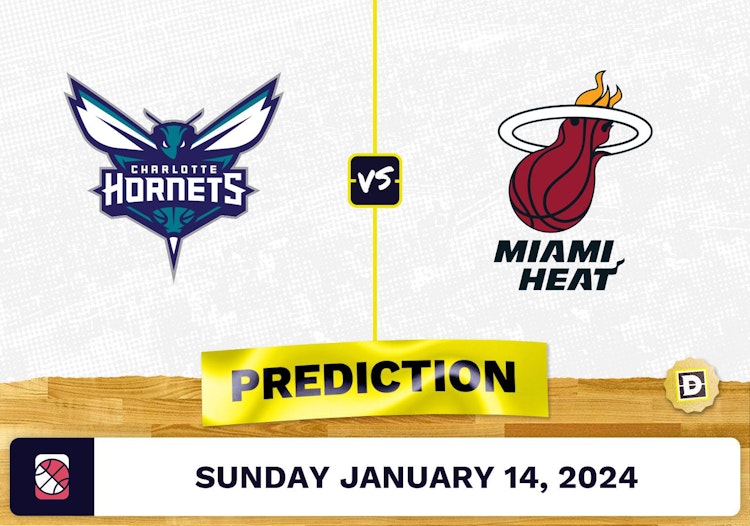 Charlotte Hornets vs. Miami Heat Prediction, Odds, NBA Picks [1/14/2024]